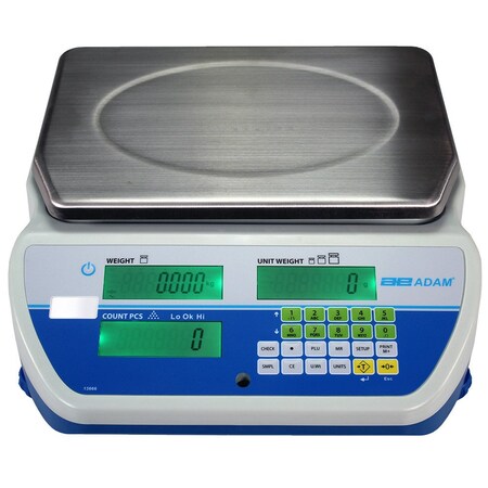 Adam Equipment Bench Counting Scale, High Def, 16kg/.5g CCT16UH